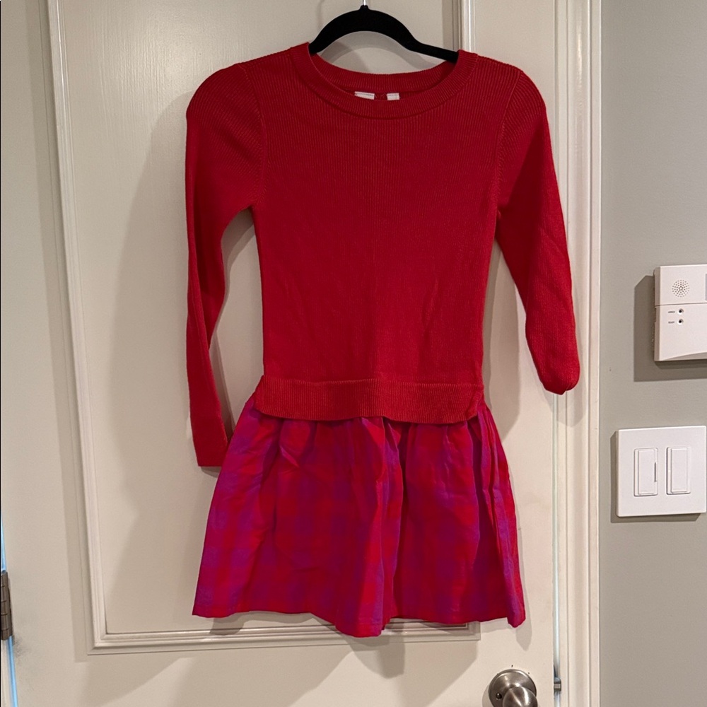 GAP Kids Red and Pink Dress.  Girls Size M